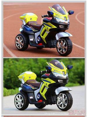 哆萌爆款厂家直销 大款音乐早教双驱男女宝宝电瓶车宝马儿童电动车9981